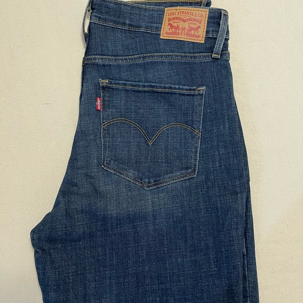 Levi Denim Jeans 721 High Rise Skinny - size 32
